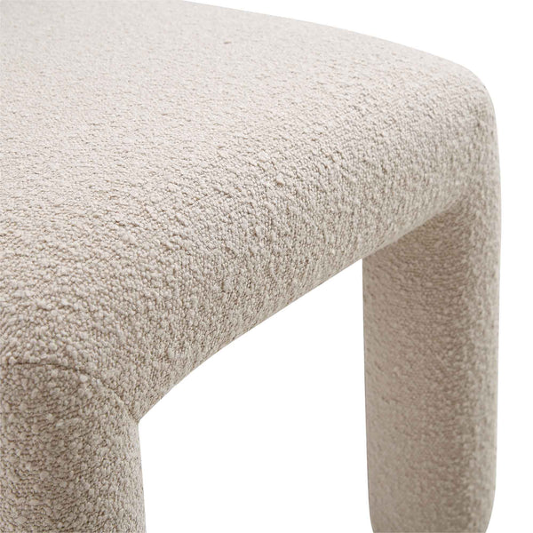 Libby Light Taupe Boucle Dining Chair