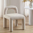 Libby Light Taupe Boucle Dining Chair - daals