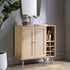 Frances Woven Rattan Drinks Cabinet, Natural - daals