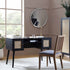 Frances Woven Rattan 2 - Door Desk, Black - daals