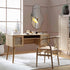 Frances Woven Rattan 2 - Door Desk, Natural - daals