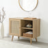 Frances Woven Rattan 1 - Door Cabinet in Natural - daals