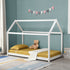 Bethwin Solid Wood Kid's House Bed in White - daals
