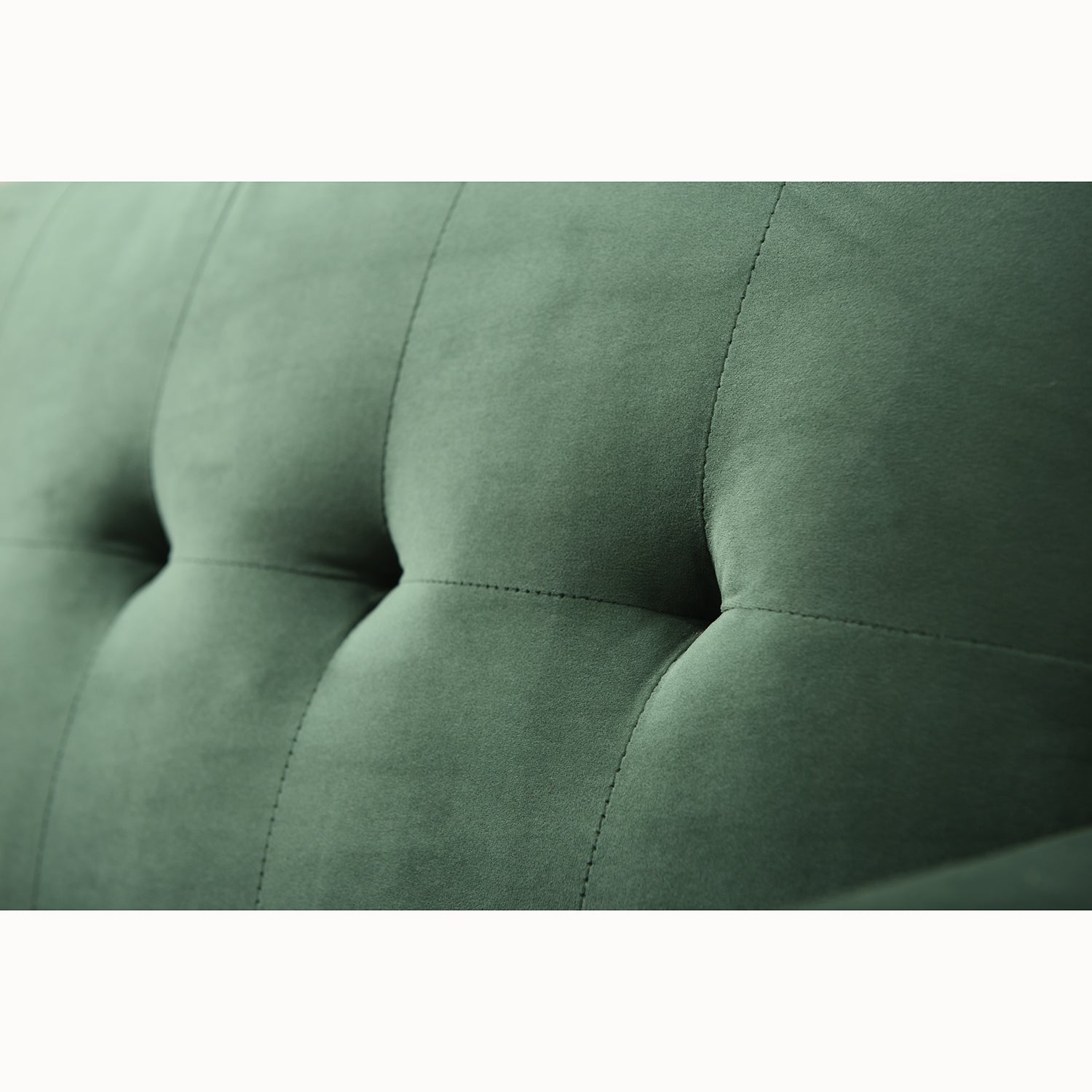 Clarence Sofa Range in Green Velvet