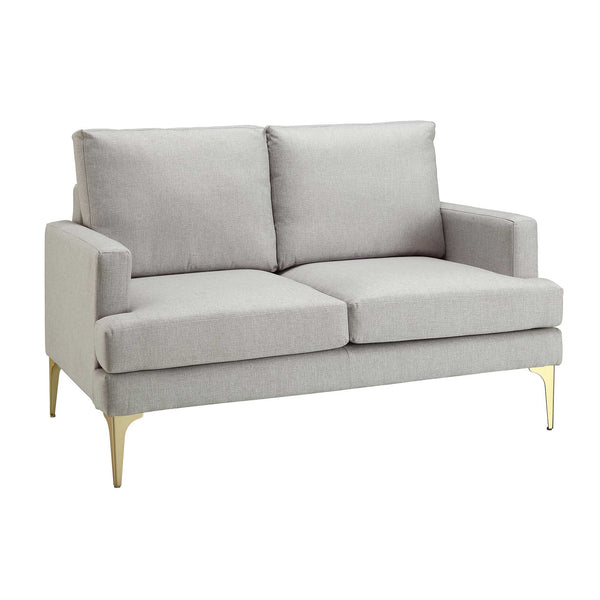 Haven Grey Fabric 2-Seater Sofa