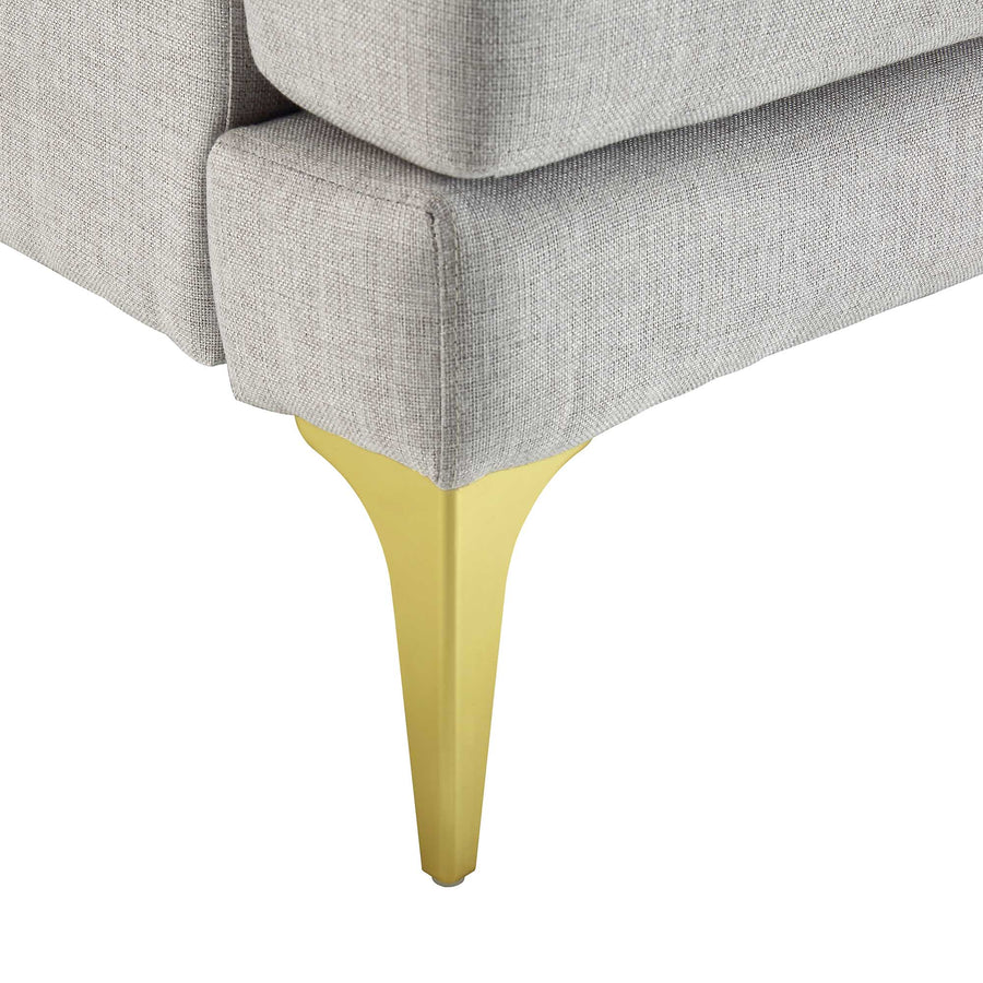 Haven Grey Fabric 2-Seater Sofa
