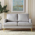 Haven Grey Fabric 2 - Seater Sofa - daals