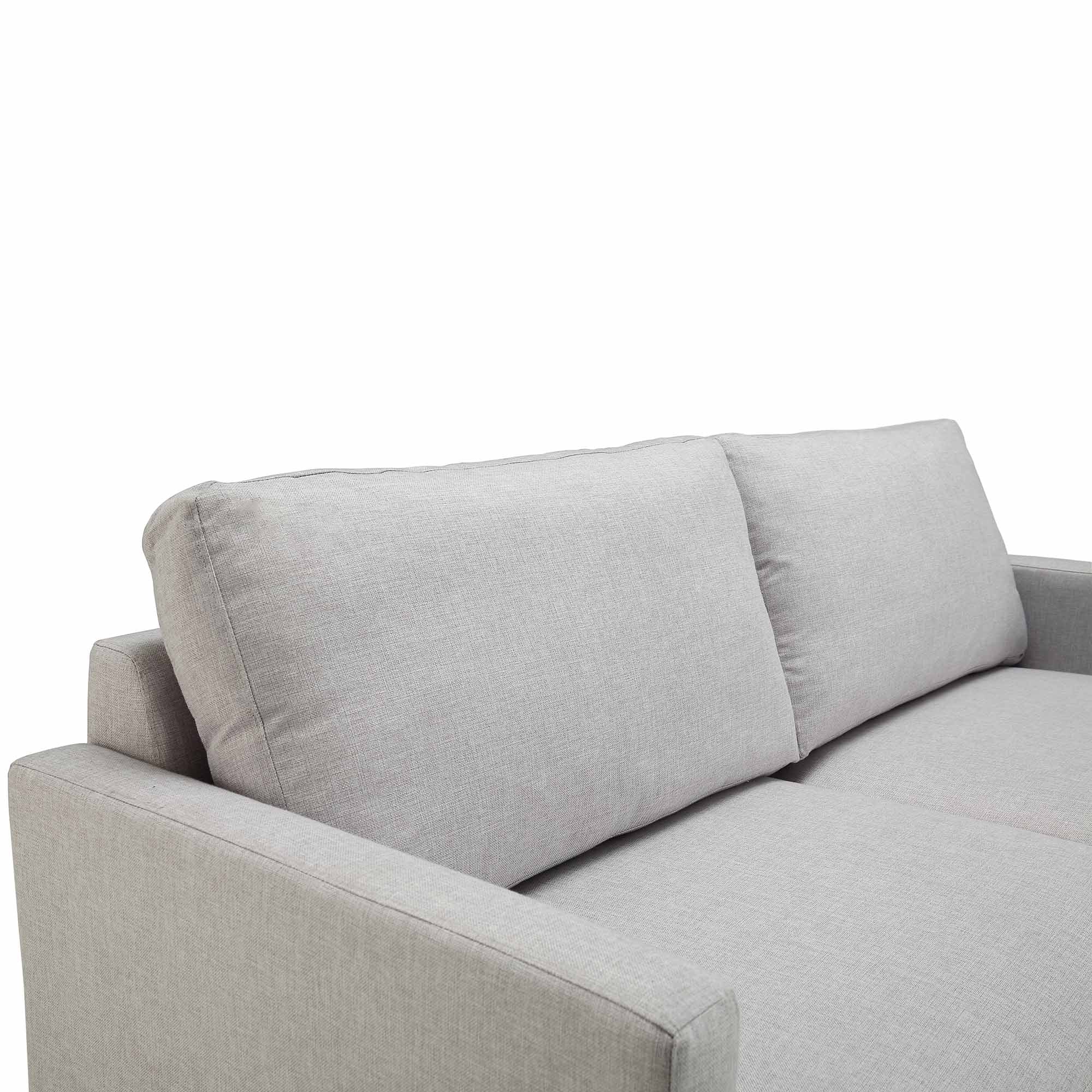 Haven Grey Fabric 3-Seater Sofa
