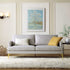 Haven Grey Fabric 3 - Seater Sofa - daals