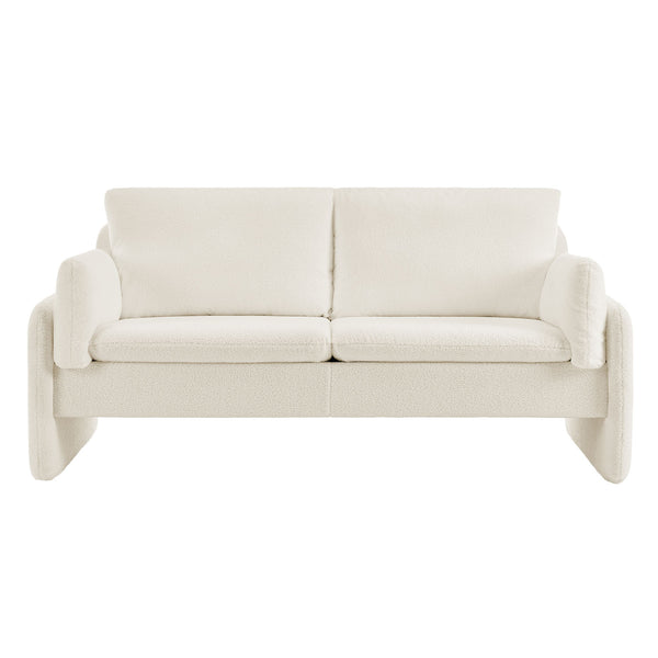 Clapham 2-Seater Ecru Boucle Sofa