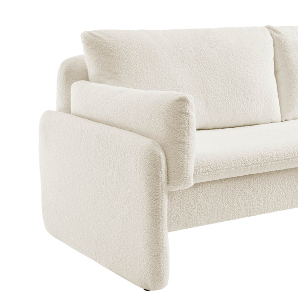 Clapham 2-Seater Ecru Boucle Sofa
