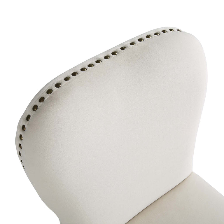 Stanway Set of 2 Champagne Velvet Dining Chairs daals