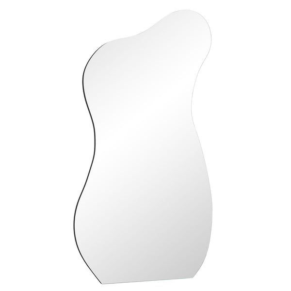 Bala Irregular Shaped Frameless Extra Large Full Length Pond Mirror 180 x 100 cm