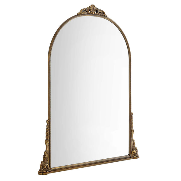 Mirabel Full Length Mirror 186 x 144 cm, Antique Gold Effect