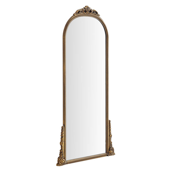 Mirabel Full Length Mirror 150 x 70 cm, Antique Gold Effect