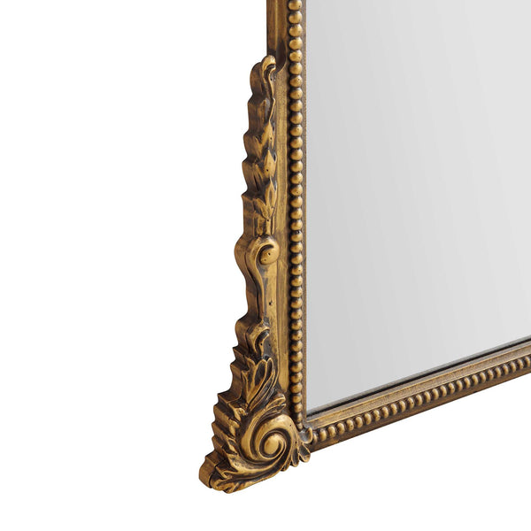 Mirabel Full Length Mirror 150 x 70 cm, Antique Gold Effect