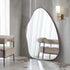Pavia Irregular Shaped Extra Large Full Length Mirror 160 x 115 cm, Antique Gold - daals