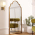 Essa Moroccan Style Full Length Mirror 160 x 70 cm, Antique Gold Effect - daals
