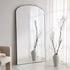 Emmy Extra - Large Black Arch Floor Mirror 180 x 100 cm - daals