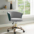 Kylie Houndstooth and Velvet Swivel Chair - daals