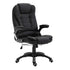 Executive Recline Extra Padded Office Chair Standard, MO17 Black Fabric - daals