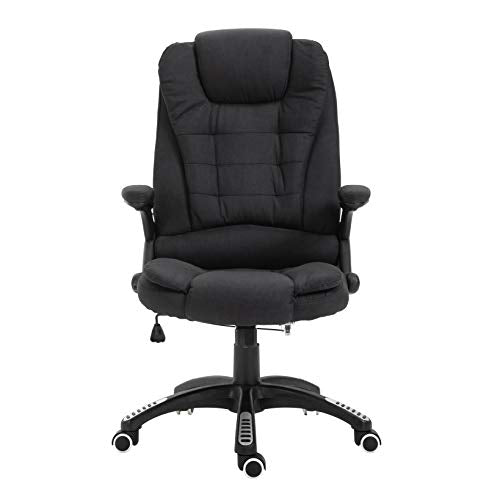 Executive Recline Extra Padded Office Chair Standard, MO17 Black Fabric