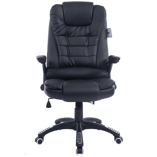 Executive Recline High Back Extra Padded Office Chair, MO17 Black - daals