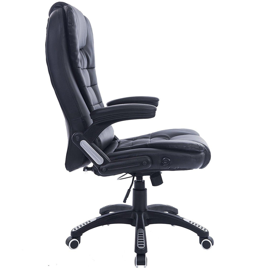 Executive Recline High Back Extra Padded Office Chair, MO17 Black