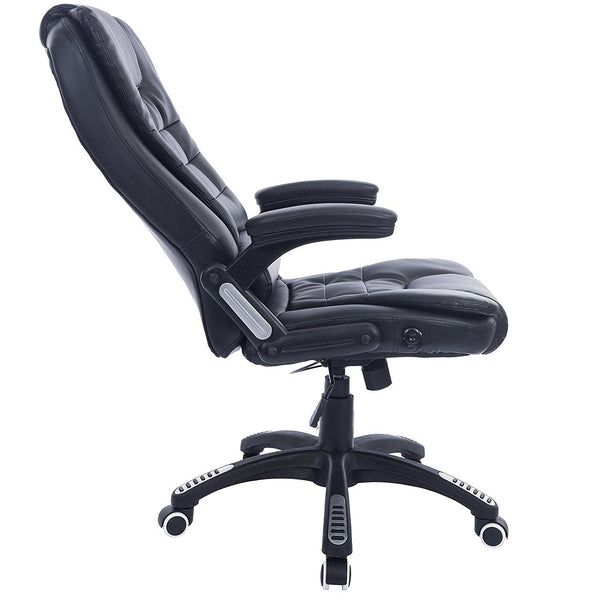 Executive Recline High Back Extra Padded Office Chair, MO17 Black - daals