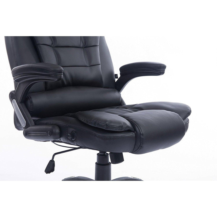Executive Recline High Back Extra Padded Office Chair, MO17 Black