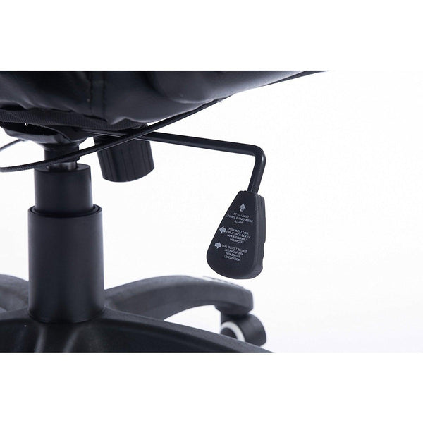 Executive Recline High Back Extra Padded Office Chair, MO17 Black - daals