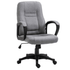 Swivel Office Desk Chair MO19 Grey Fabric - daals