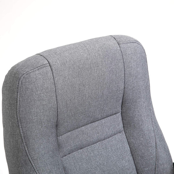 Swivel Office Desk Chair MO19 Grey Fabric
