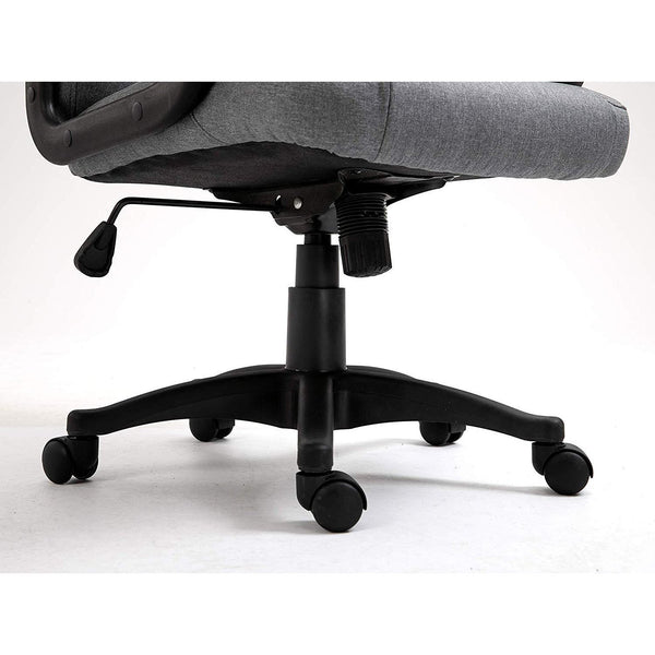Swivel Office Desk Chair MO19 Grey Fabric