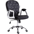 Black Velvet Chesterfield Swivel Chair - daals