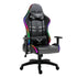 VIRIBUS X1 Office Gaming Chair with 12 - Colour LED Lights, Black and Grey - daals