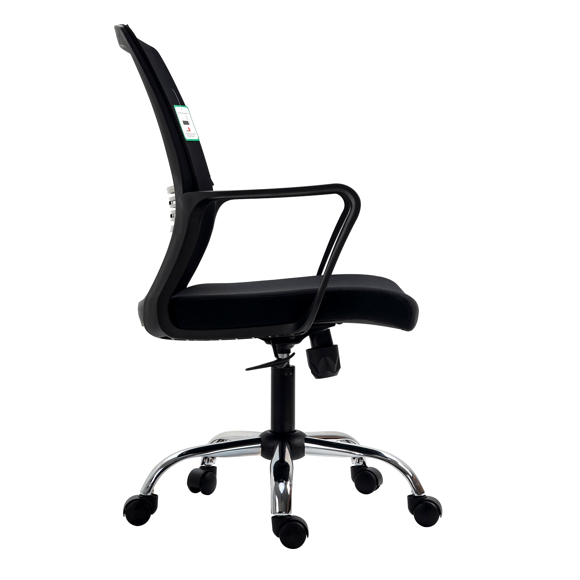 Haru Mid Back Mesh Office Chair in Black