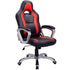 DaAls Gaming Chair Racing Sport Style Swivel Office Chair in Black & Red