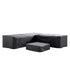 Cover for Calabasas Large Outdoor Fabric Corner Sofa Set with Coffee Table