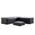 Cover for Calabasas Large Outdoor Fabric Corner Sofa Set with Coffee Table - daals