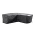 Cover for Cliveden Outdoor Aluminium Washed Wood Effect and Rattan Corner Sofa Set with Coffee Table - daals