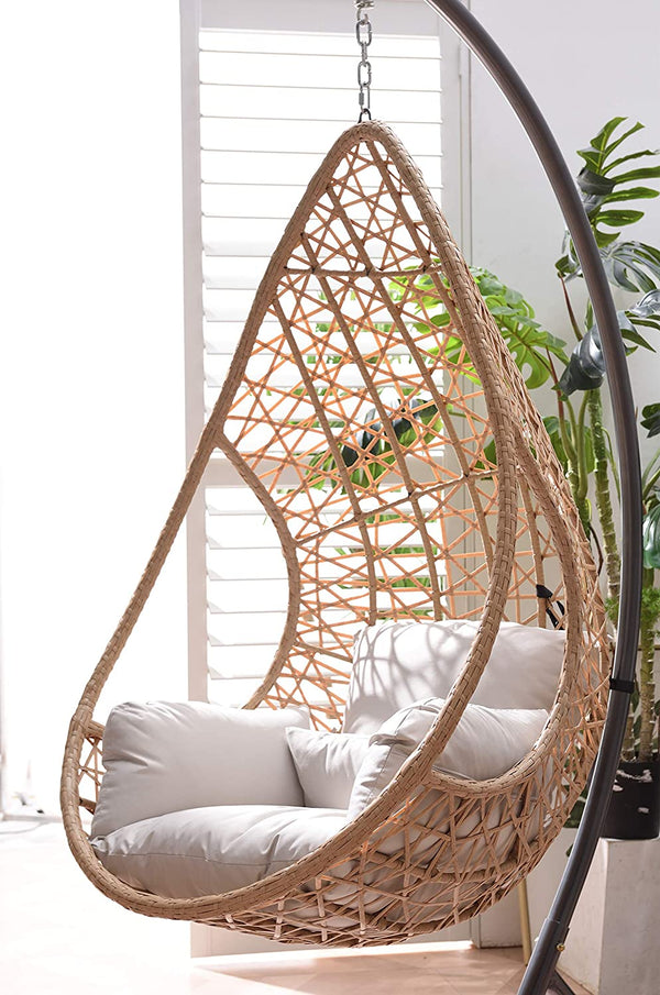 Indra Rattan Hanging Egg Chair