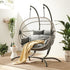 Harrington Rattan + Rope Indoor Outdoor DOUBLE Hanging Chair - daals