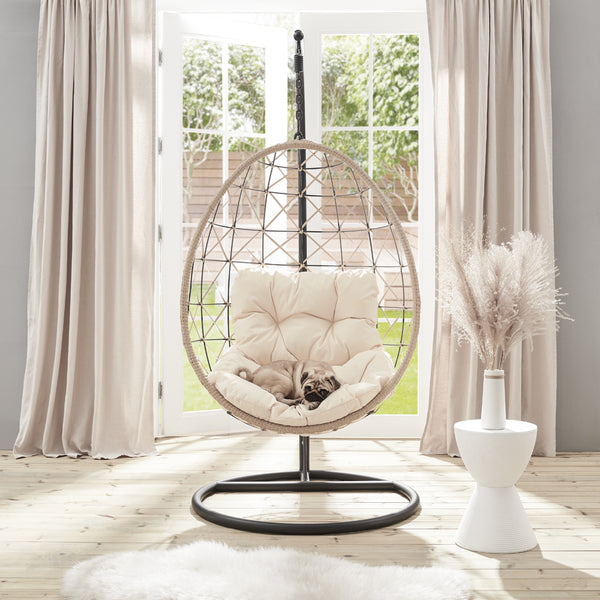 Chastine Geometric Indoor Outdoor Hanging Chair