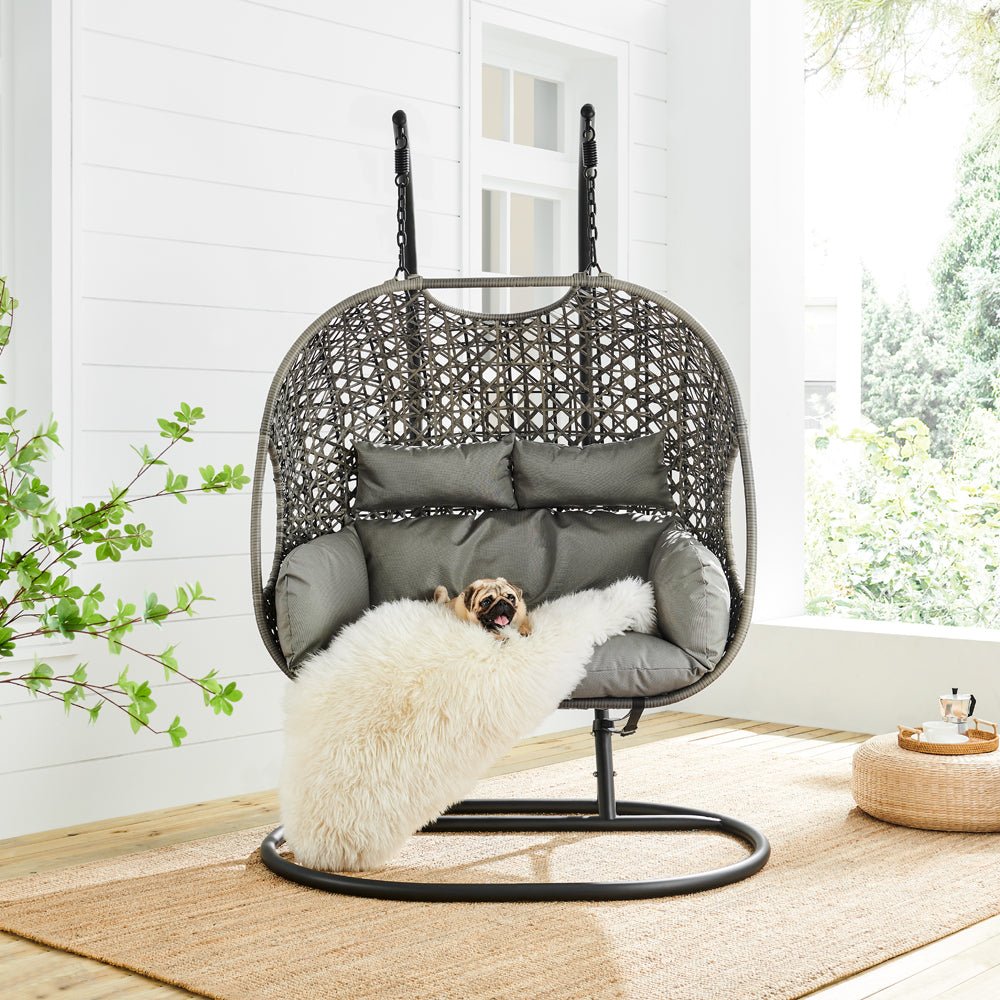 Brampton Cocoon Chair Maren Indoor Outdoor Double Hanging