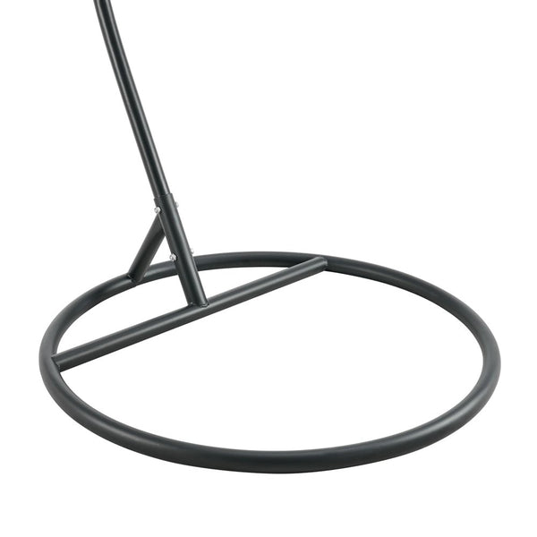 Lydia Geometric Rattan & Rope Mix Indoor Outdoor Hanging Chair