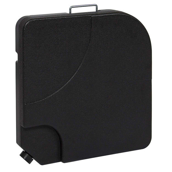Pack of 4 Square Sand/Water Fillable Parasol Base Weights