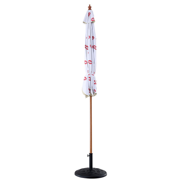 Kisses 2.6M Octagonal Parasol with Aluminium Tilt