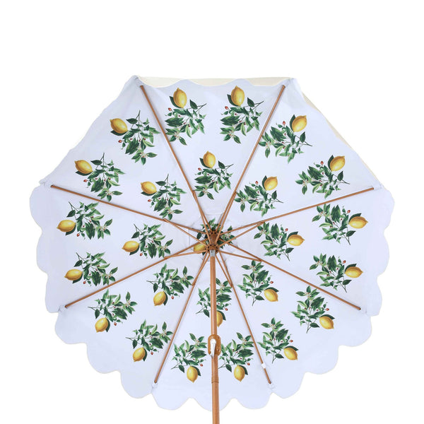 Lemon Branch 2.6M Octagonal Parasol with Aluminium Tilt