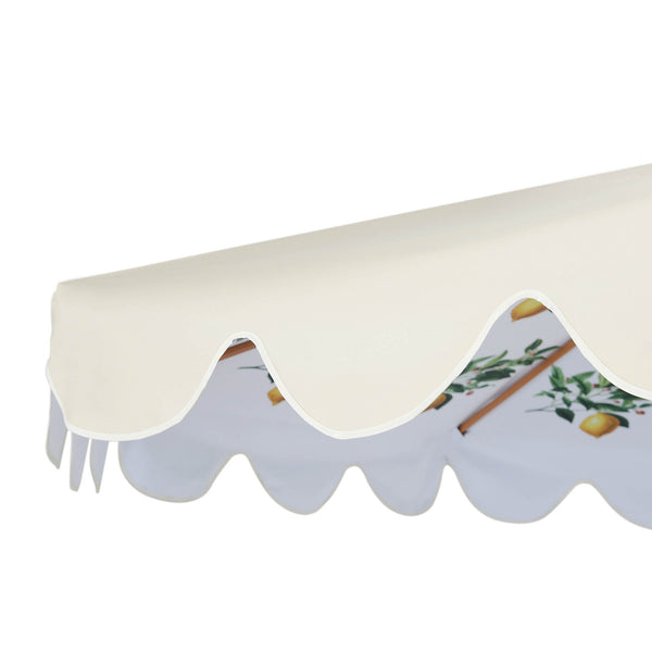 Lemon Branch 2.6M Octagonal Parasol with Aluminium Tilt